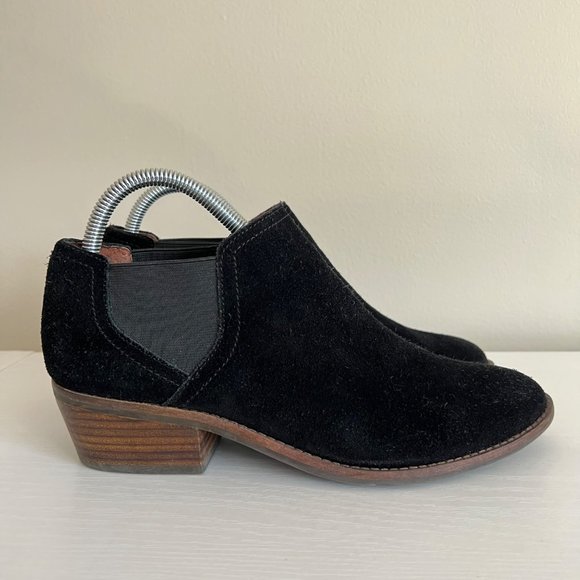 Lucky Brand Black Ankle Booties, size 8.5 - Picture 1 of 9